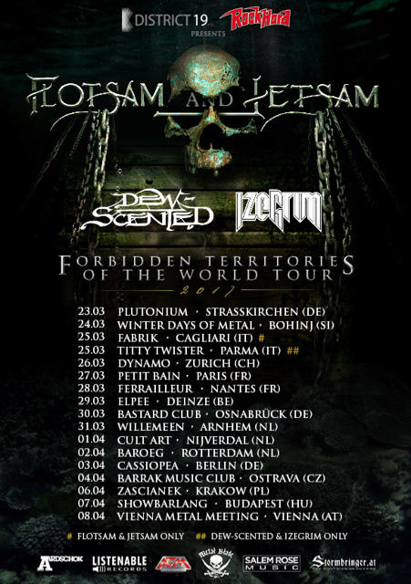 flotsam and jetsam tour 2023 europe
